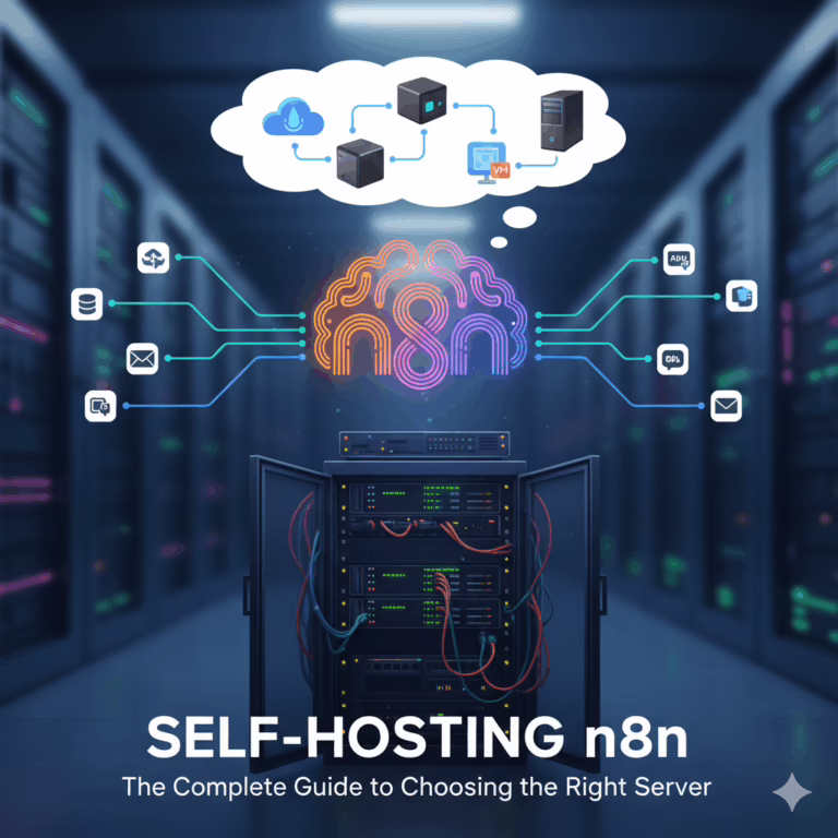 self-hosting n8n server setup for automation workflows