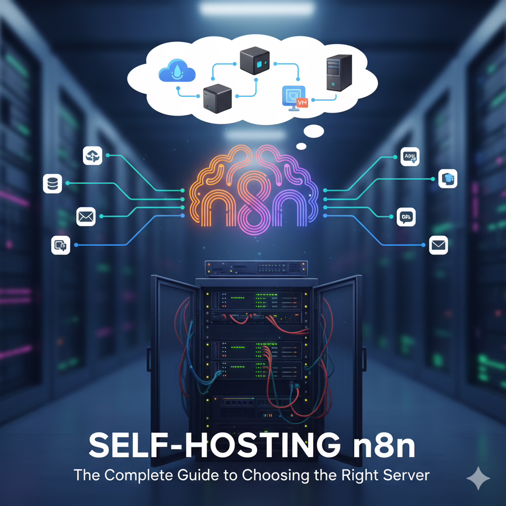 self-hosting n8n server setup for automation workflows