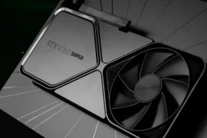 Used vs new GPU for AI comparison showing a modern graphics card cooler