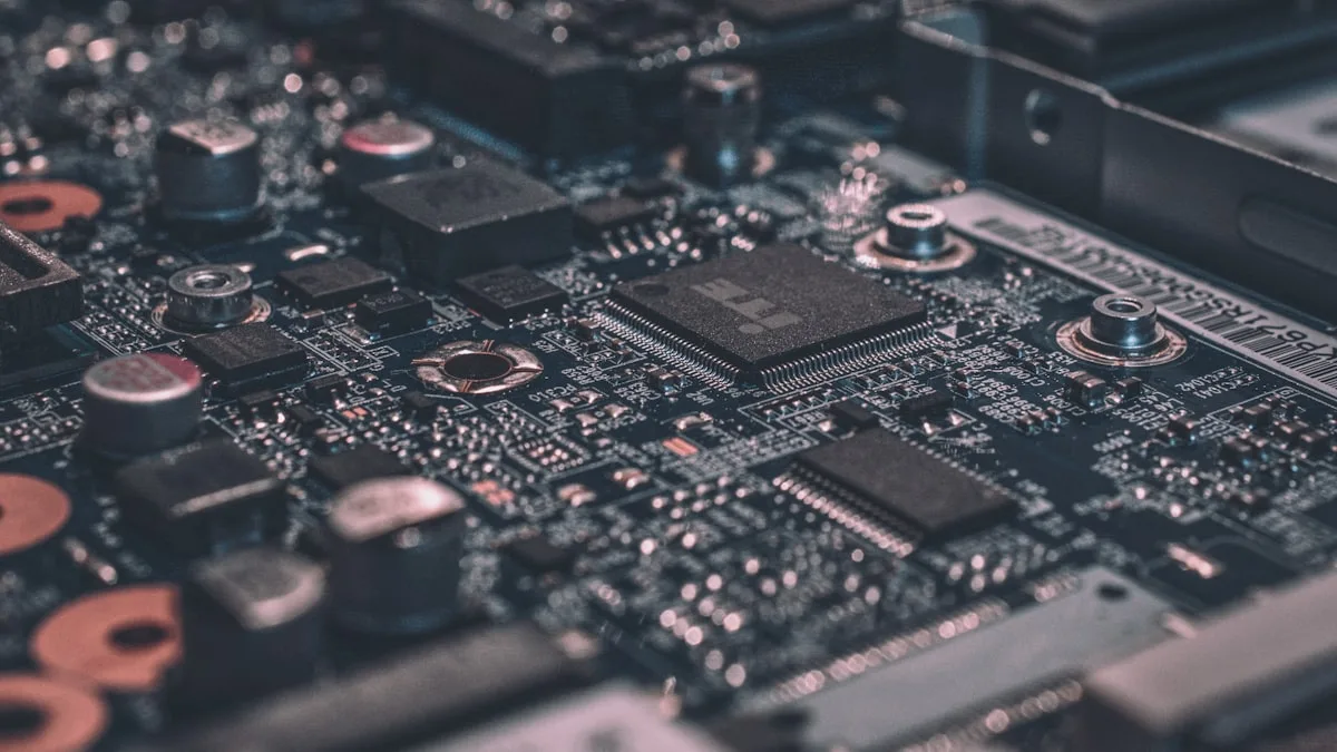 Framework Desktop mainboard and internal components